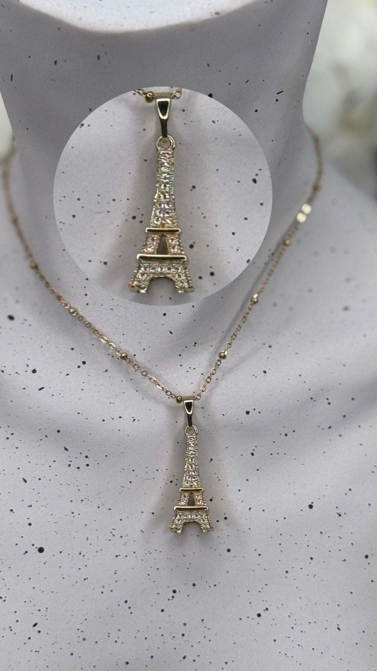 Eiffel Tower Necklace