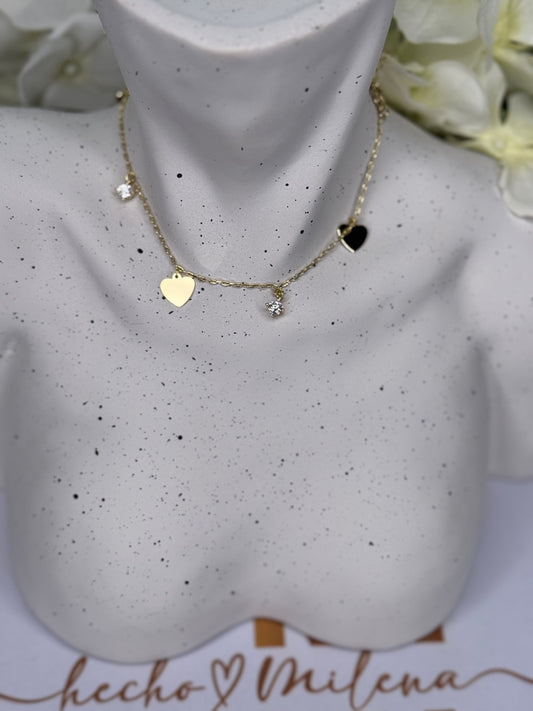 Flat Heart Necklace