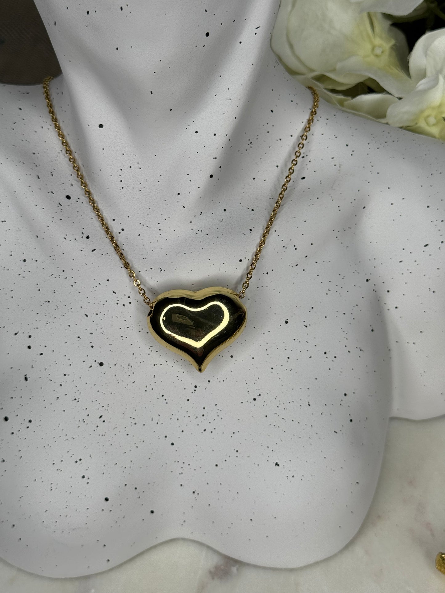 Heart Chunky Necklace